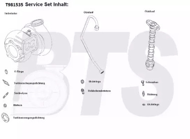 Компрессор BTS Turbo T981535